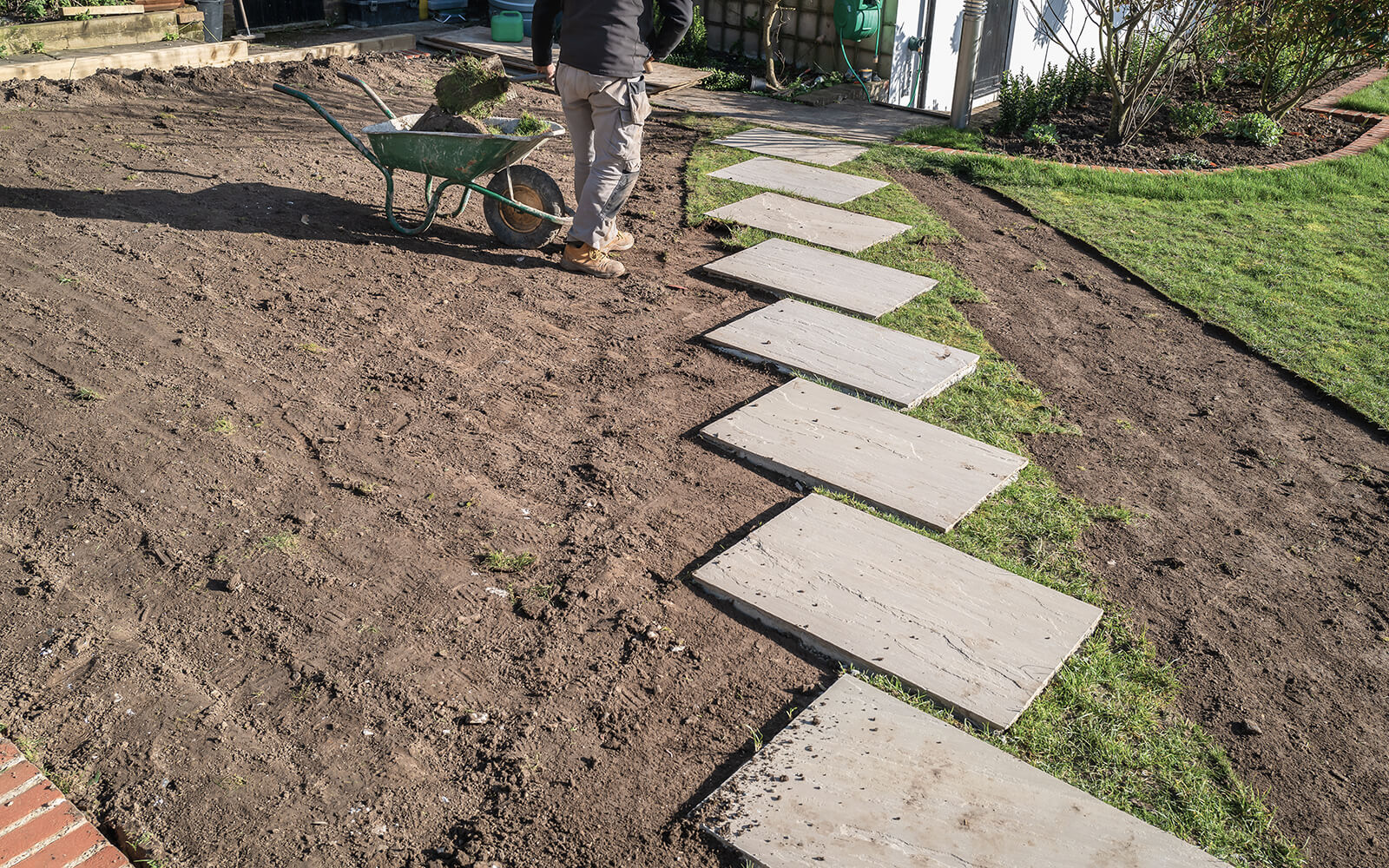Hawkwell Landscaping Work