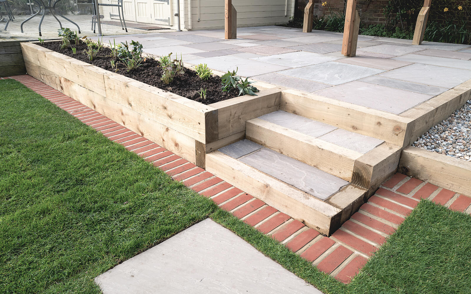 Hawkwell Landscaping Work