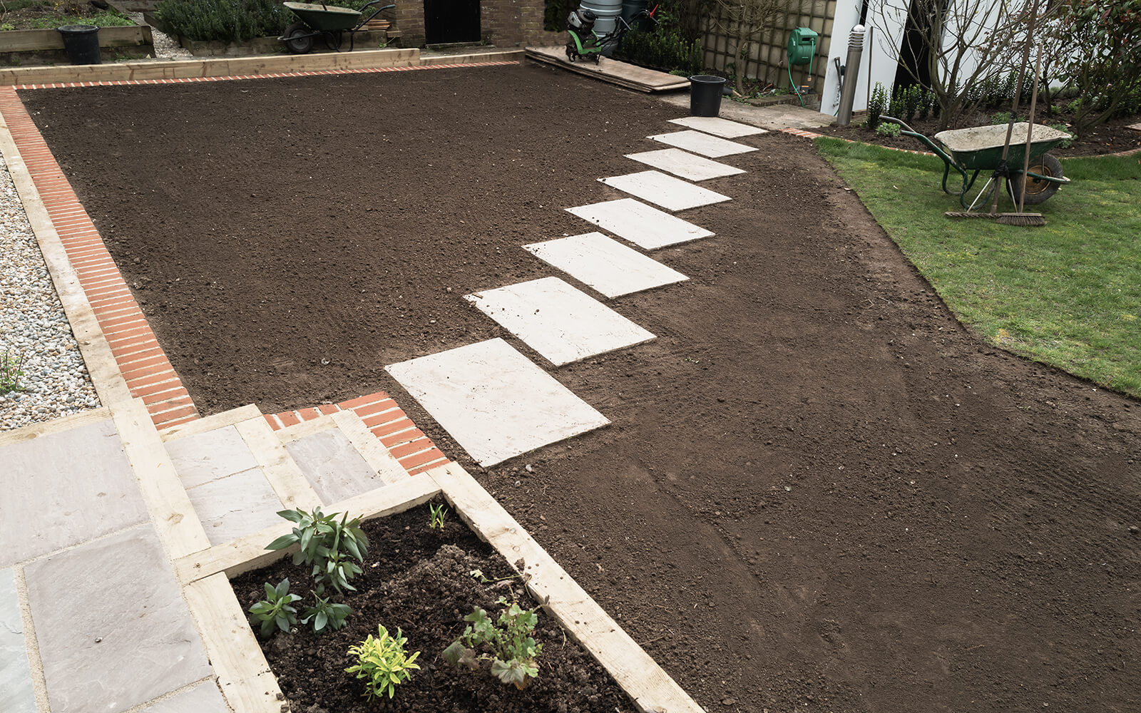 Hawkwell Landscaping Work